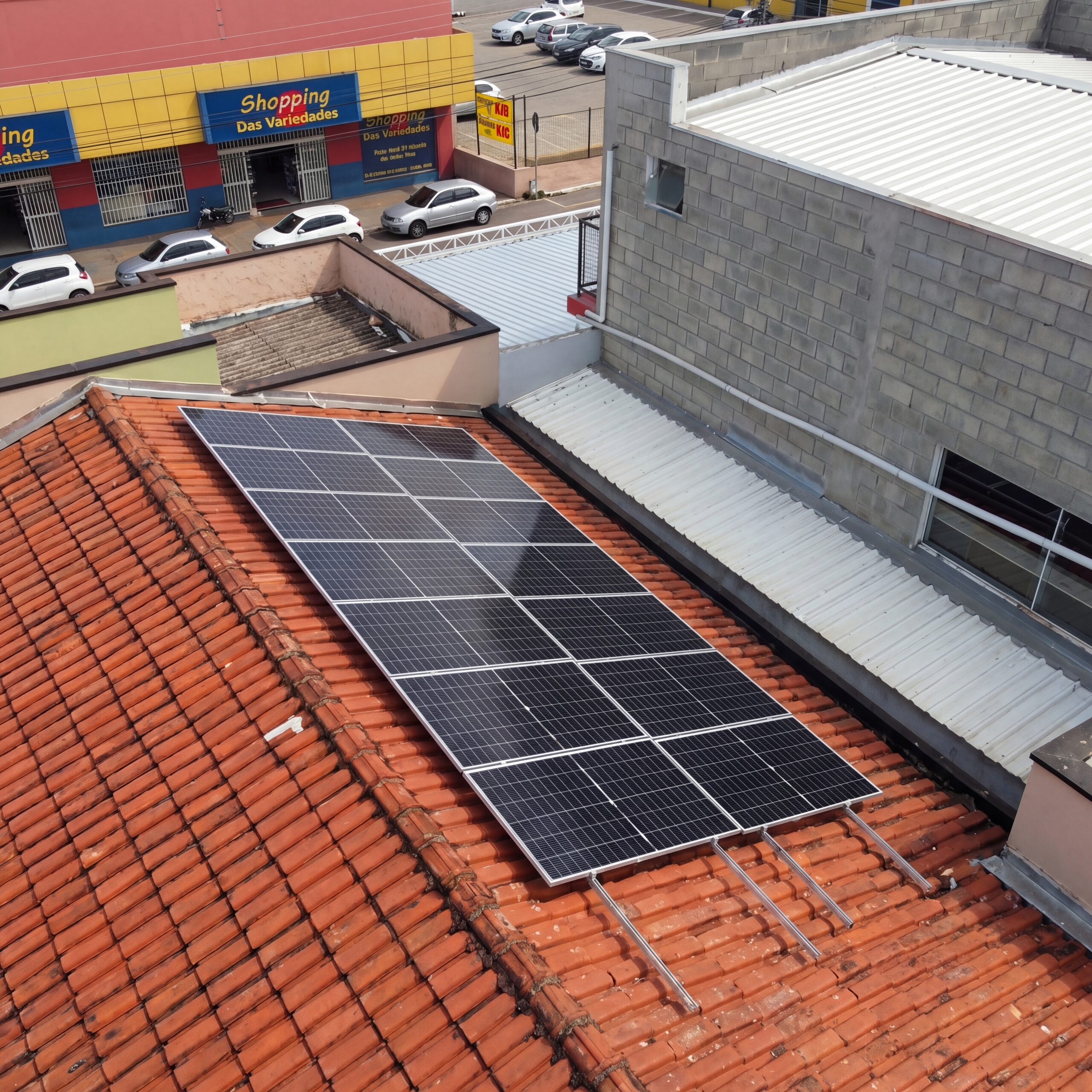 Projeto de energia solar realizado pela Energizy Solar